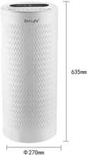 Load image into Gallery viewer, Air Purifiers For Home, Zenlyfe Large Room up to 1200 sq.ft, H13 True HEPA Filter Air Cleaner, Remove 99.97% Allergies/Dust/Smoke/Mold/Pollen