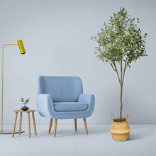 Load image into Gallery viewer, The Hillary Style Artificial Olive Tree Fake Potted Olive Plant with Super Dense Olive Branches and Olive Fruits for Indoor Decor Outdoor Modern Home Office Living Room Office Gift, 70.9 Inch