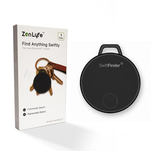 Key Finders, SwiftFinder Bluetooth Smart Key Tracker Locator Tracking Devices with APP for Car Key Luggage Wallet iPhone Galaxy Phone